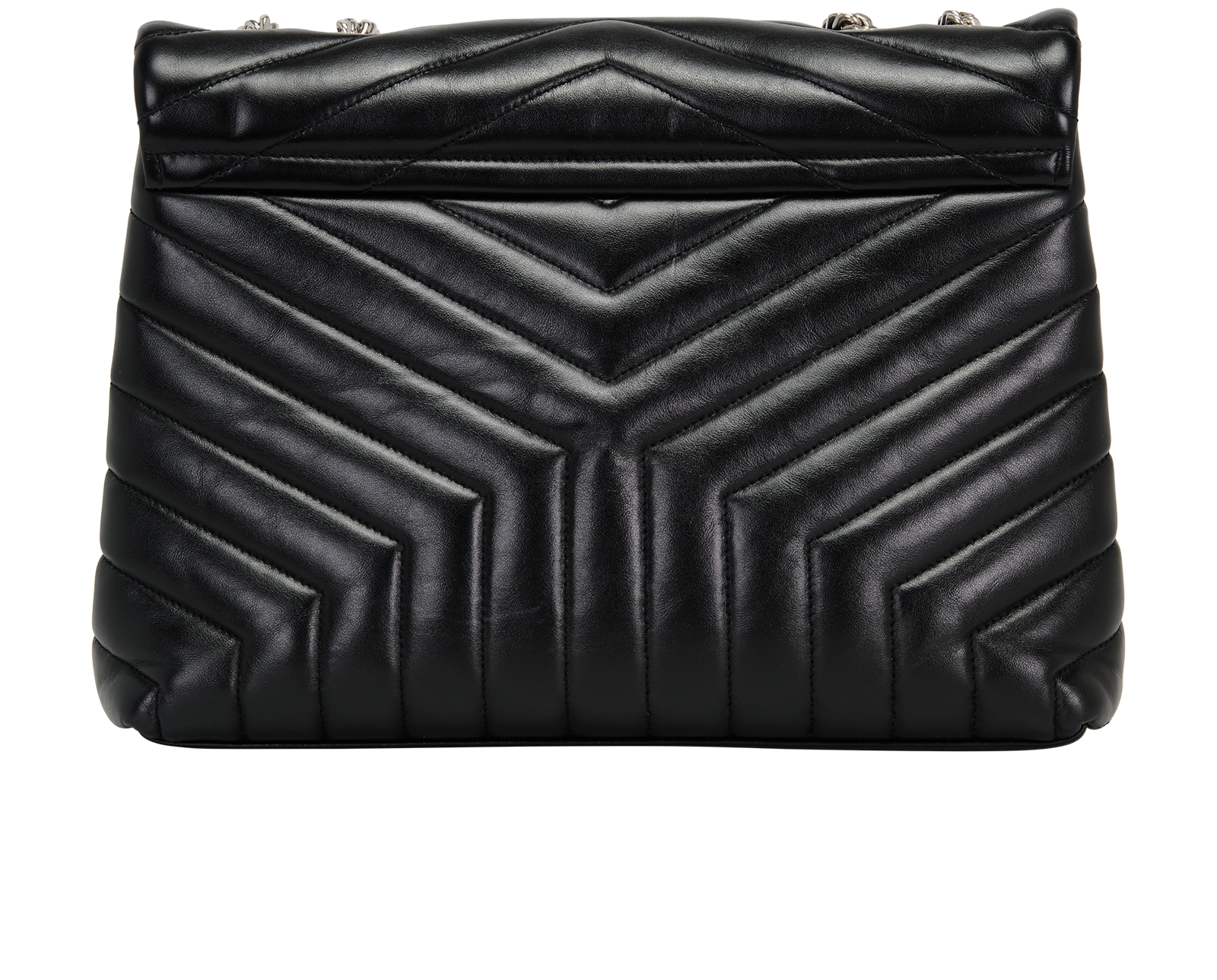 Large LouLou, &pound;1,500, Handbags, Black, Leather, Back view